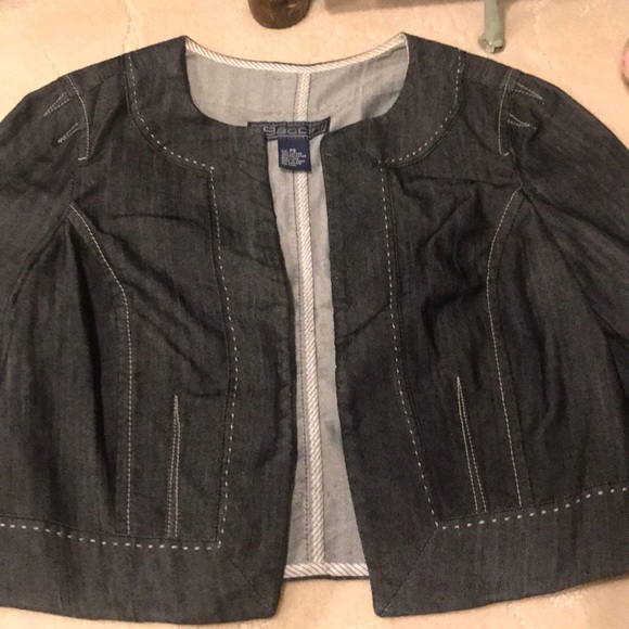 Baccini Jackets & Blazers - Baccini denim jacket